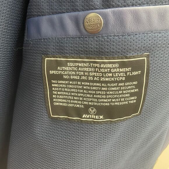 Avirex Nappa Jersey - Picture 4 of 8